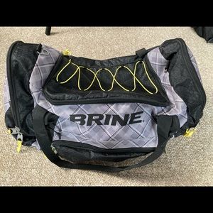 Brine Sports Duffel Bag. Used for lacrosse.